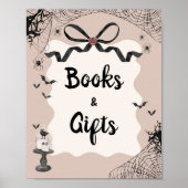 Little Boo Gothic Baby Duschbücher und Geschenke U Poster (Vorne)