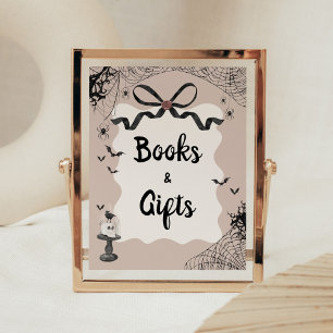 Little Boo Gothic Baby Duschbücher und Geschenke U Poster