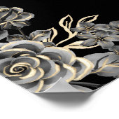 Little Boo Gothic Baby Dusche Begrüßungszeichen Poster (Ecke)