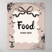 Little Boo Gothic Baby Duschecke Poster (Vorne)