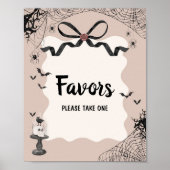 Little Boo Gothic Baby Duwer favorisiert Schild (Vorne)