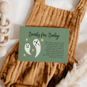 Little Boo Green Baby Duschbucher Begleitkarte