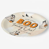 Little Boo Halloween 1. Geburtstag Pappteller (Schrägansicht)