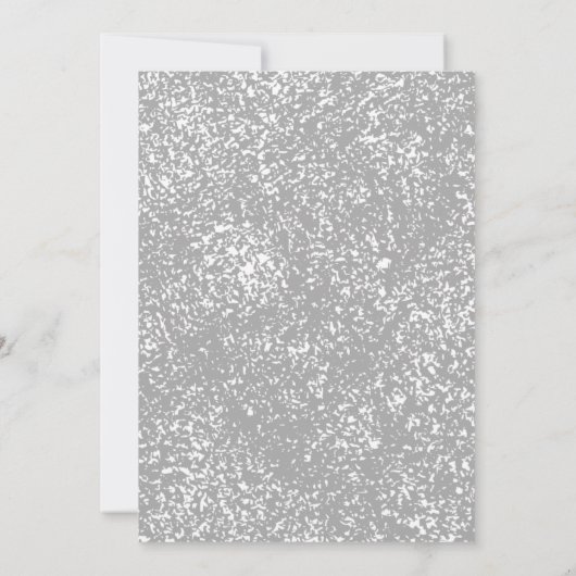 Little Boo Halloween Baby Dusche Einladung (Rückseite)