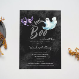 Little Boo Halloween Baby Dusche Einladung