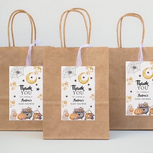 Little Boo Halloween Baby Dusche Geschenkanhänger