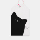 Little Boo Halloween Baby Dusche Geschenkanhänger (Rückseite)