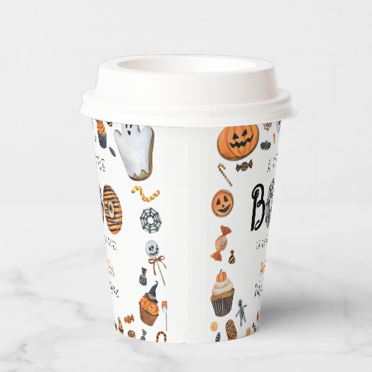 Little Boo Halloween Baby Dusche Pappbecher (Rechts)