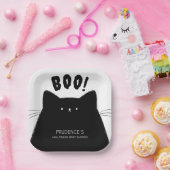 Little Boo Halloween Baby Dusche Pappteller (Party)