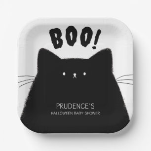 Little Boo Halloween Baby Dusche Pappteller