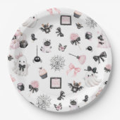 Little Boo Halloween Baby Dusche Pappteller (Vorderseite)