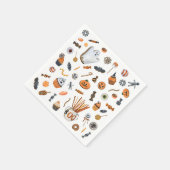 Little Boo Halloween Baby Dusche Serviette (Ecke)