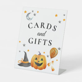 Little Boo Halloween Baby Duschkarten & Geschenke Sockelschild