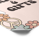 Little Boo Halloween Baby Duschkarten und Geschenk Poster (Ecke)