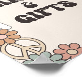 Little Boo Halloween Baby Duschkarten und Geschenk Poster (Ecke)