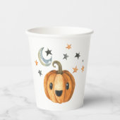 Little Boo Halloween Baby Shooting Paper Cup Pappbecher (Vorderseite)