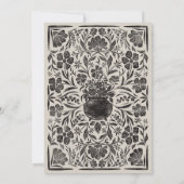 Little Boo Halloween Baby Shower Einladung (Rückseite)