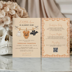 Little Boo Halloween Baby Shower Einladung für All