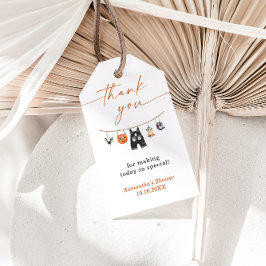 Little Boo Halloween Baby Shower Favor Tag Geschenkanhänger