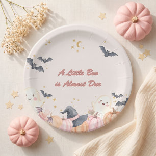 Little Boo Halloween Baby Shower Papierplatten Pappteller