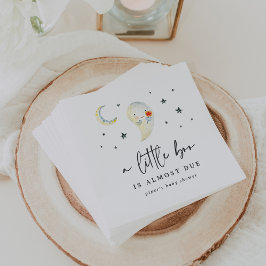 Little Boo Halloween Baby Shower Serviette