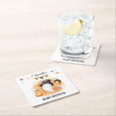 Little Boo Halloween Baby Showpaper Untersetzer (Vor Ort)