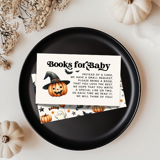 Little Boo Halloween Books for Baby Shooting Begleitkarte