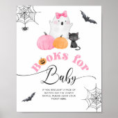Little Boo Halloween Books für das Baby Poster (Vorne)