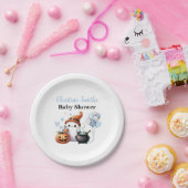 Little Boo Halloween Boy Baby Dusche Pappteller (Party)