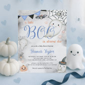 Little Boo Halloween Boy Boy Ghost Baby Dusche Einladung