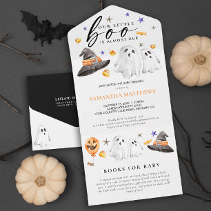 Little Boo Halloween-Bücher für Baby All In One Einladung