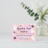 Little Boo Halloween | Bücher für Babyanfragen Begleitkarte (Stehend Vorderseite)