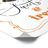 Little Boo halloween Clothesline Süßigkeiten und L Poster (Ecke)