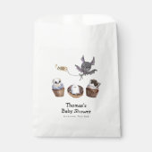 Little Boo Halloween cupcake Babydusche Geschenktütchen (Vorderseite)