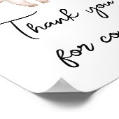 Little Boo Halloween Danke, dass du gekommen bist Poster (Ecke)