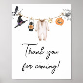 Little Boo Halloween Danke, dass du gekommen bist Poster (Vorne)