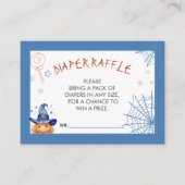 Little Boo Halloween Diaper Raffle Begleitkarte (Vorderseite)