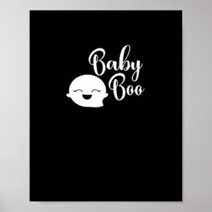 Little Boo Halloween-Druckdesign Poster