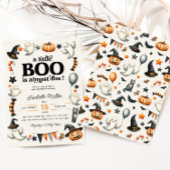 Little Boo Halloween Fall Pumpkin Baby Dusche Einladung