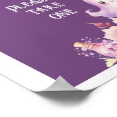 Little Boo halloween Favoriten bitte eine nehmen Poster (Ecke)