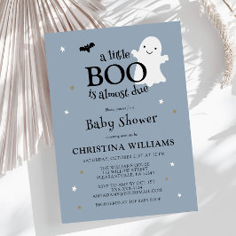 Little Boo Halloween Ghost Boy Baby Dusche Einladung