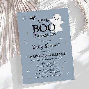 Little Boo Halloween Ghost Boy Baby Dusche Einladung
