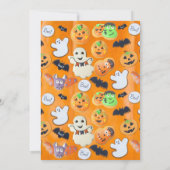 Little Boo Halloween Ghost Cowboy jedes Alter Gebu Einladung (Rückseite)