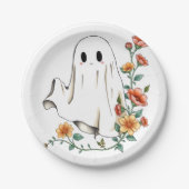 Little Boo Halloween Ghost, Halloween, Ghost, Pappteller (Vorderseite)