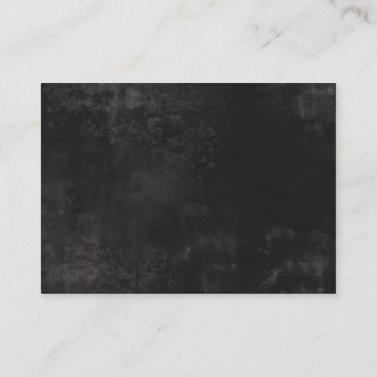 Little Boo Halloween Girl Baby Shower Buy Request Begleitkarte (Rückseite)