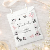 Little Boo Halloween Girl Babydusche Geschenktütchen (Ausgeschnitten)