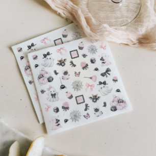 Little Boo Halloween Girl Babydusche Serviette