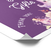 Little Boo halloween Karten und Geschenke Babydusc Poster (Ecke)