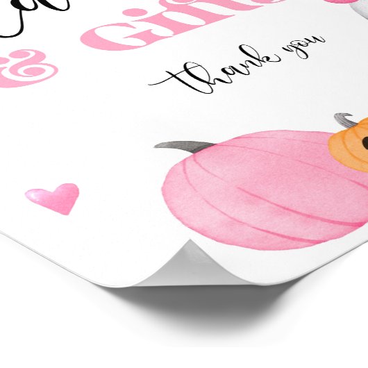 Little Boo halloween Karten und Geschenke Poster (Ecke)