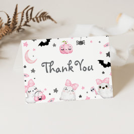 Little Boo Halloween Kinderdusche Danke Karte